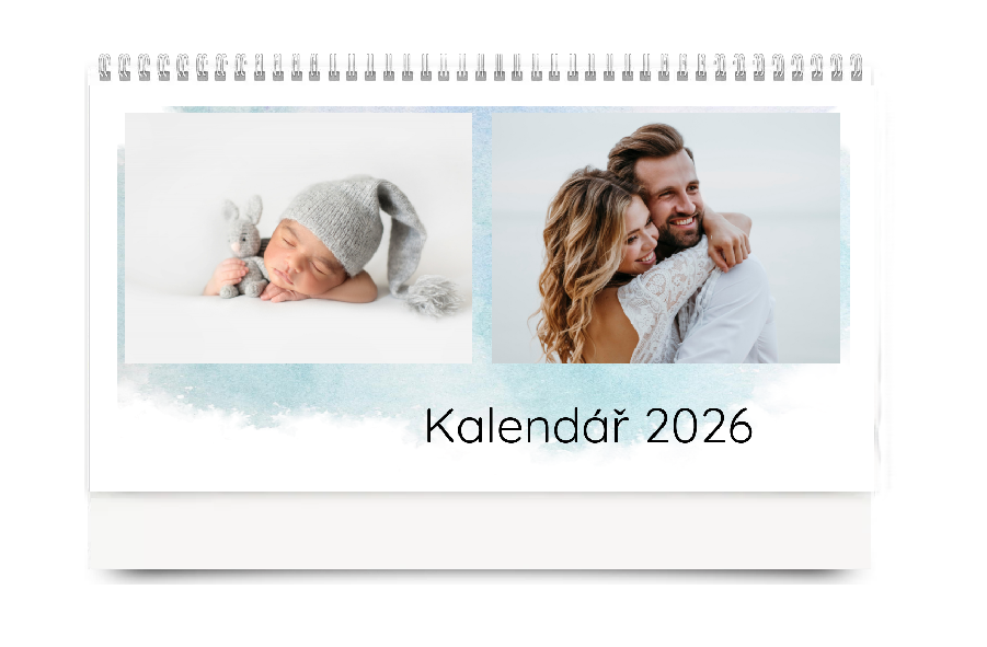 Týdenní kalendář - Modrý - 2026