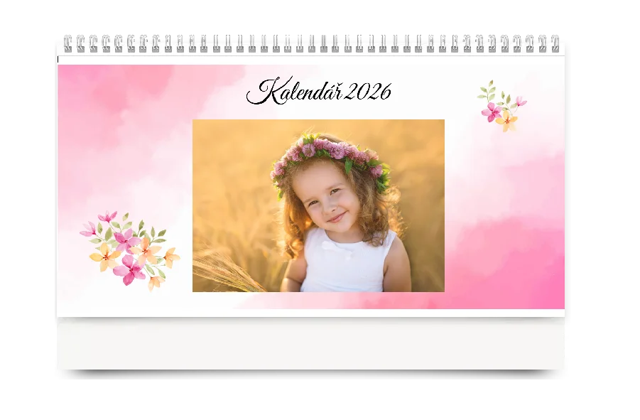 Čtrnáctidenní kalendář - Květiny - 2026